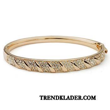 Armband Dam Allt Matchar Personlighet Elegant Enkel Student Accessoar Guld