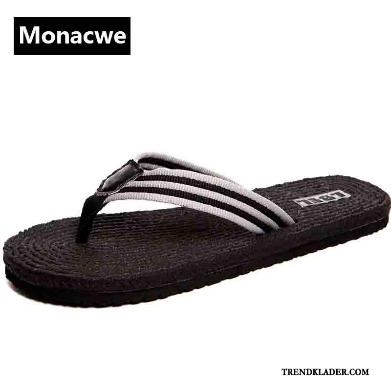 Flip Flop Herr Flip Flops Trend Utomhus Sommar Tofflor Inom Grön