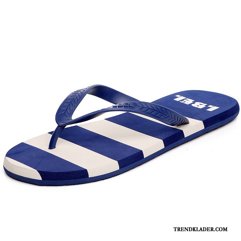 Flip Flop Herr Student Flip Flops Enkel Tofflor British Stranden Svart