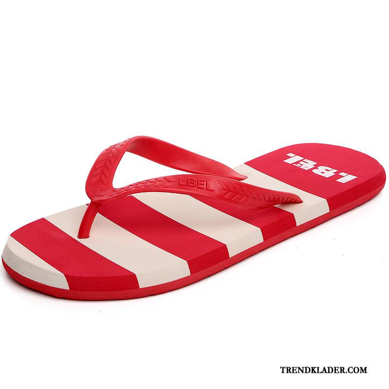 Flip Flop Herr Student Flip Flops Enkel Tofflor British Stranden Svart