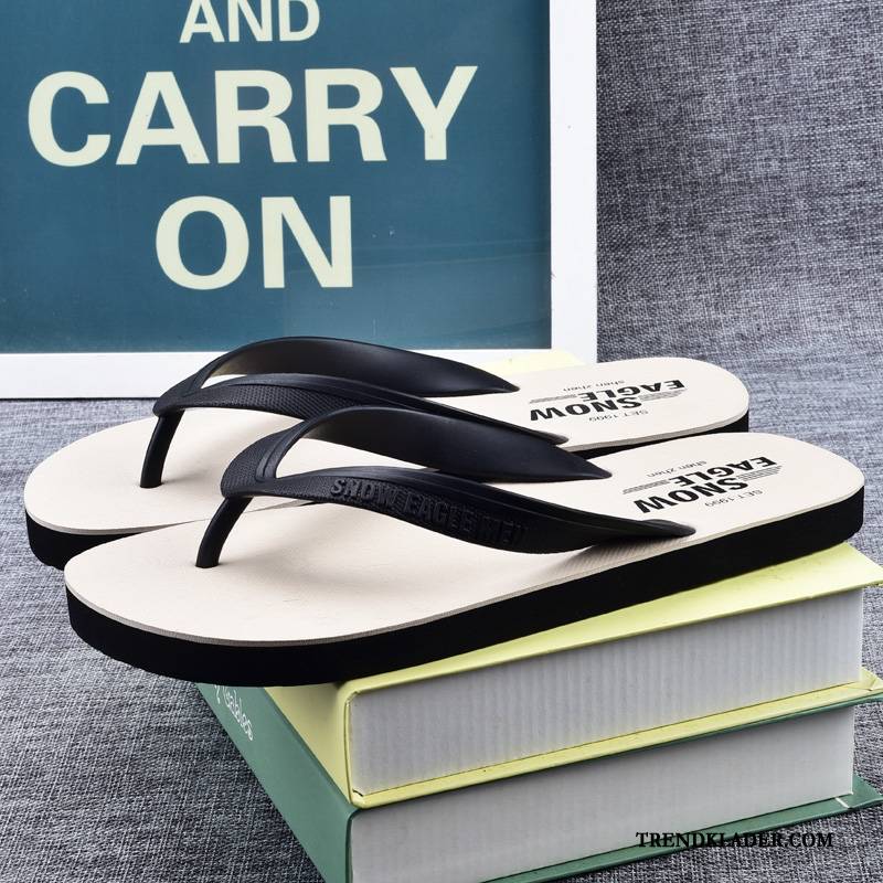 Flip Flop Herr Tofflor Casual Student Sommar Stranden Trend