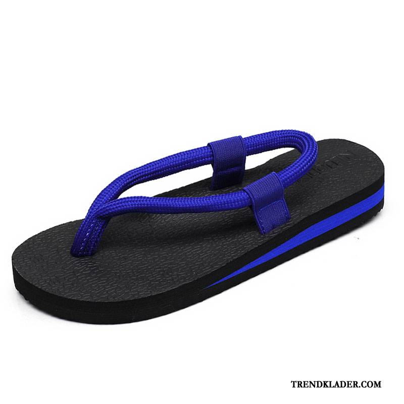 Flip Flops Dam Sommar Mode 2018 Sandaler Tofflor Stranden Svart