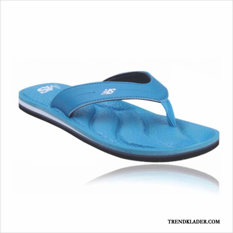 Flip Flops Dam Tofflor Skor Stranden Tygskor Platta Glidskydds Vit