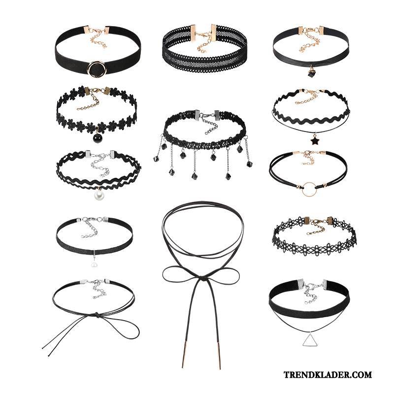 Halsband Dam Accessoar Elegant Enkel Kort