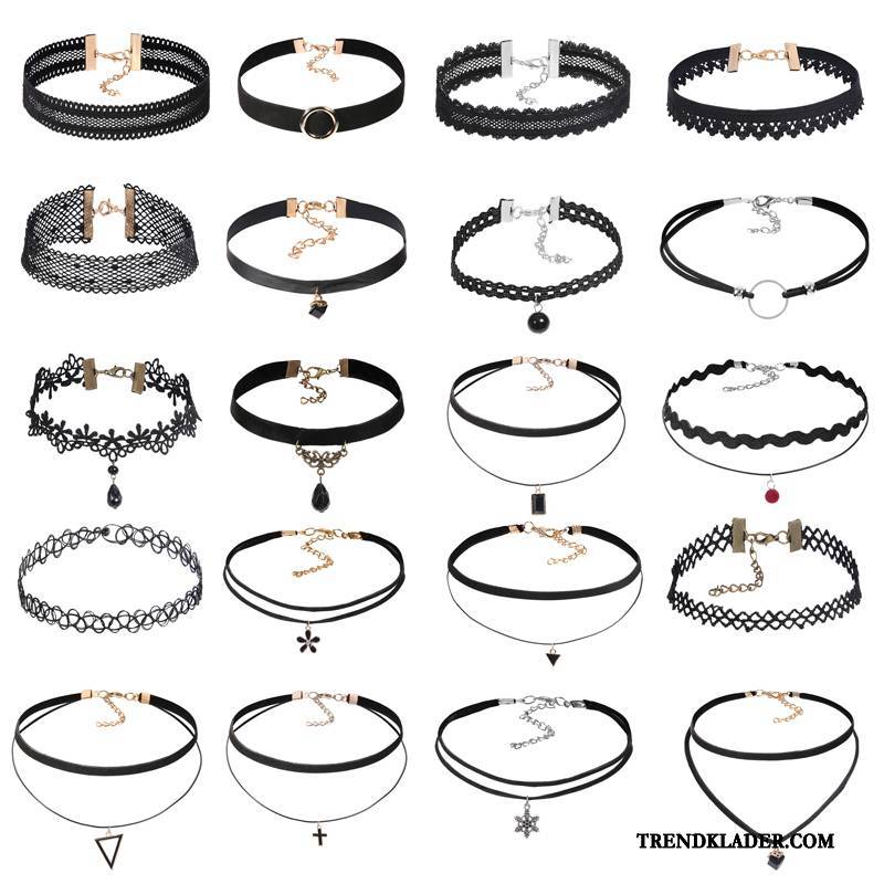 Halsband Dam Accessoar Elegant Enkel Kort