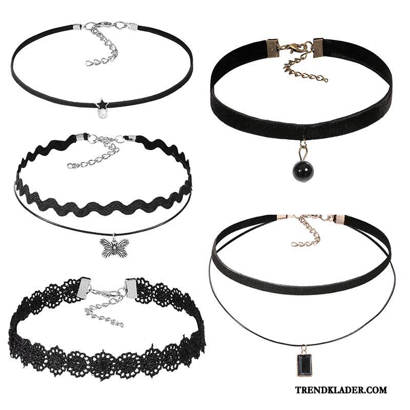 Halsband Dam Accessoar Elegant Enkel Kort