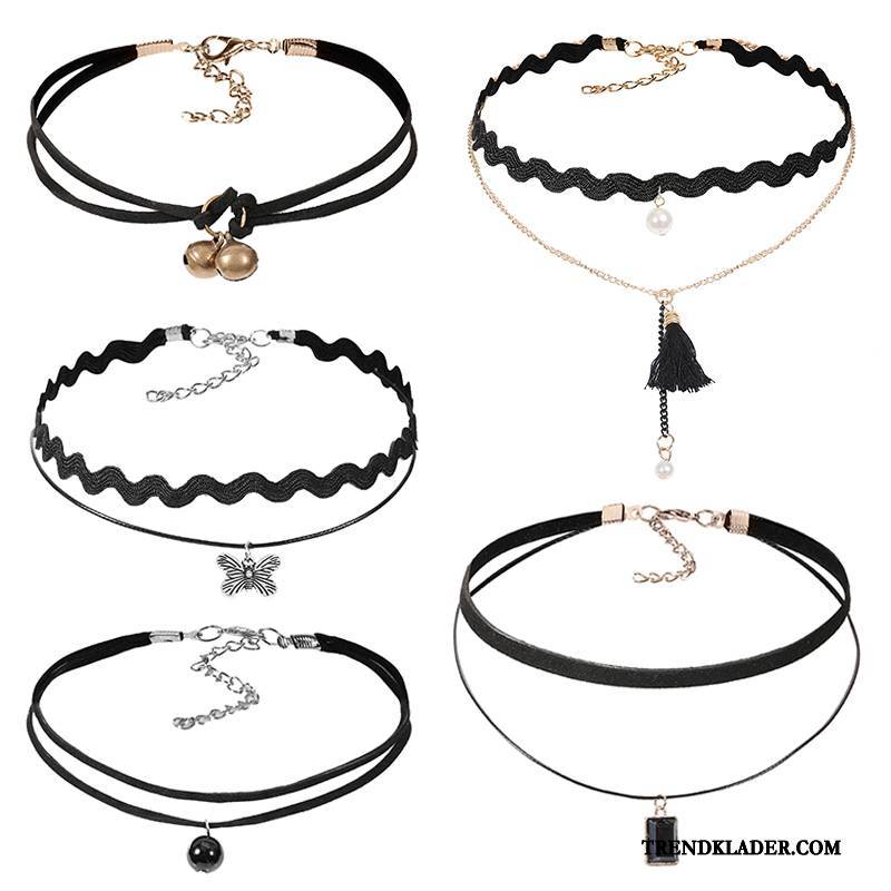 Halsband Dam Accessoar Elegant Enkel Kort