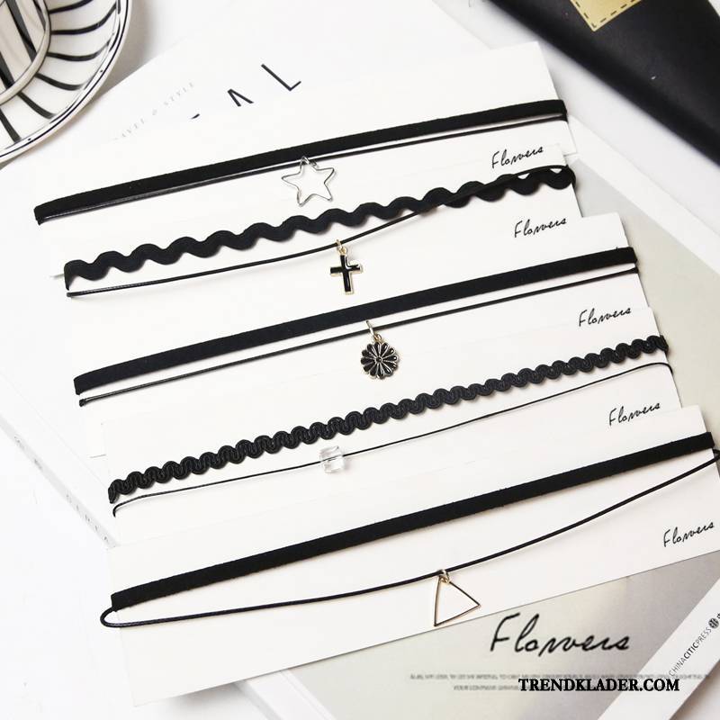 Halsband Dam Accessoar Elegant Enkel Kort