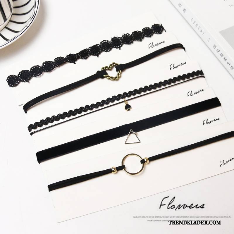 Halsband Dam Accessoar Elegant Enkel Kort