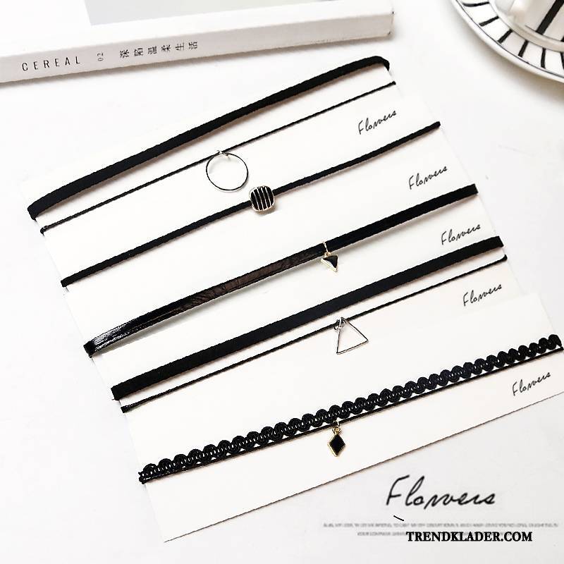 Halsband Dam Accessoar Elegant Enkel Kort