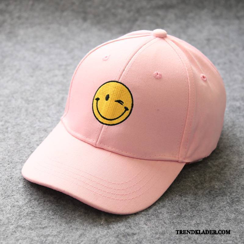 Hatt Herr Trend Allt Matchar Solljus Dam Smiley Keps Vit Svart