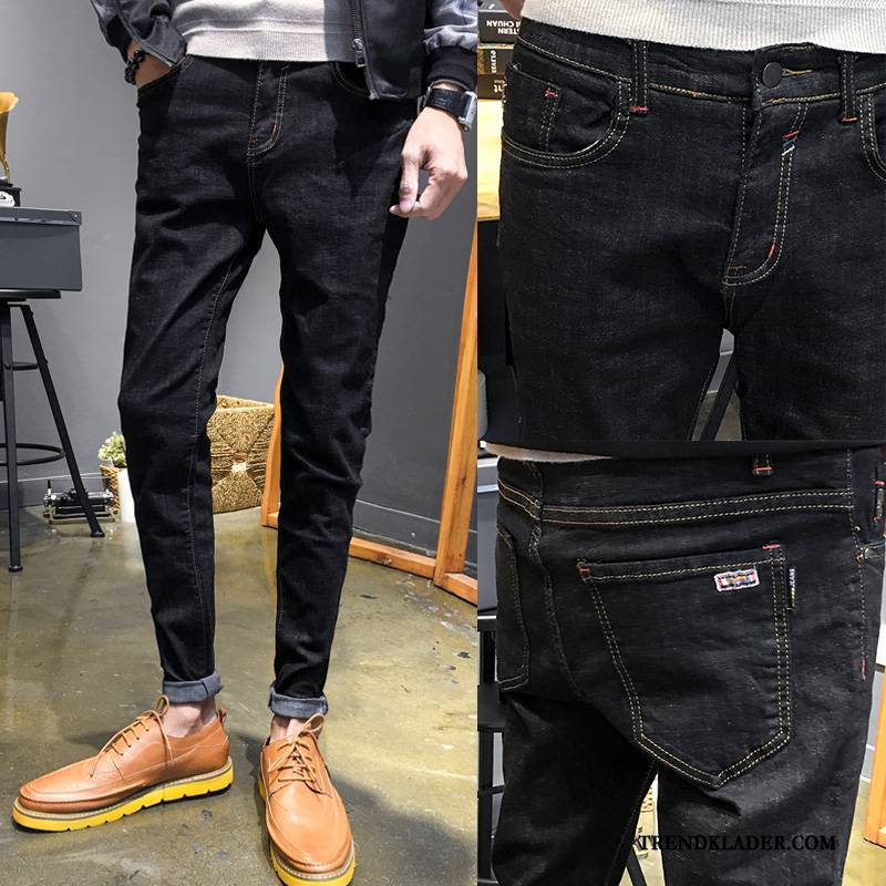 Jeans Herr Harlan Ungdom Trend Byxor Slim Fit Bovini Blå