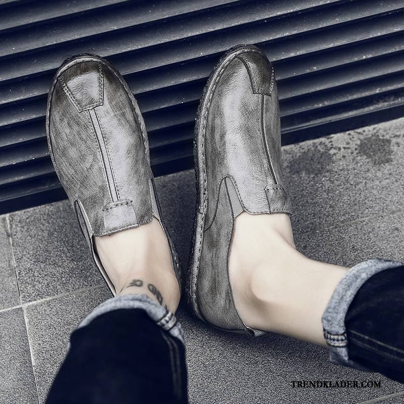 Mockasiner Herr 2018 Loafer Trend Sommar Allt Matchar Skor