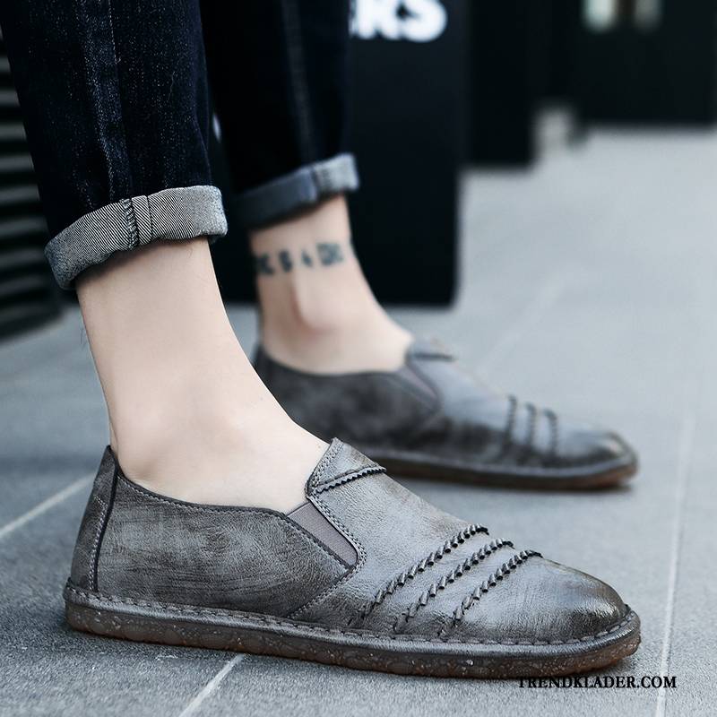 Mockasiner Herr 2018 Loafer Trend Sommar Allt Matchar Skor