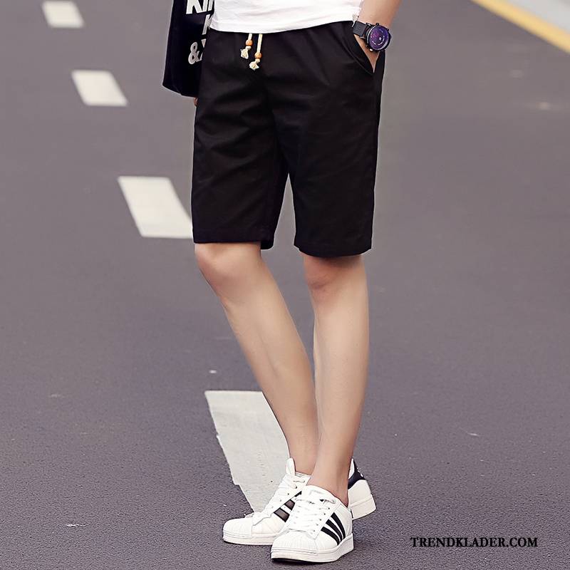 Shorts Herr Casual Kortbyxor Snabbtorkande Par Trend Stranden Gul