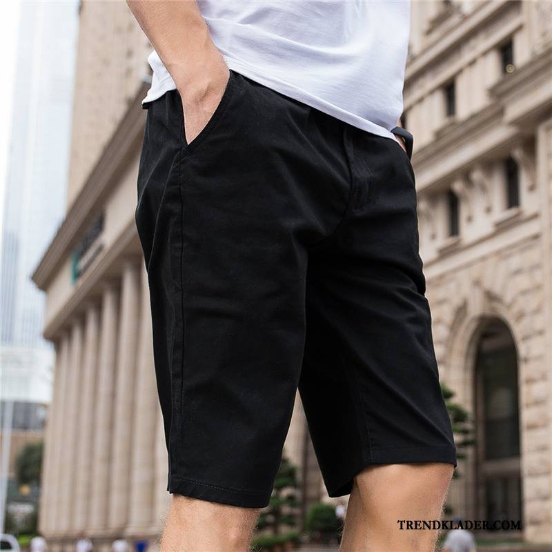 Shorts Herr Casual Sport Sommar Kortbyxor Trend Stranden Gul