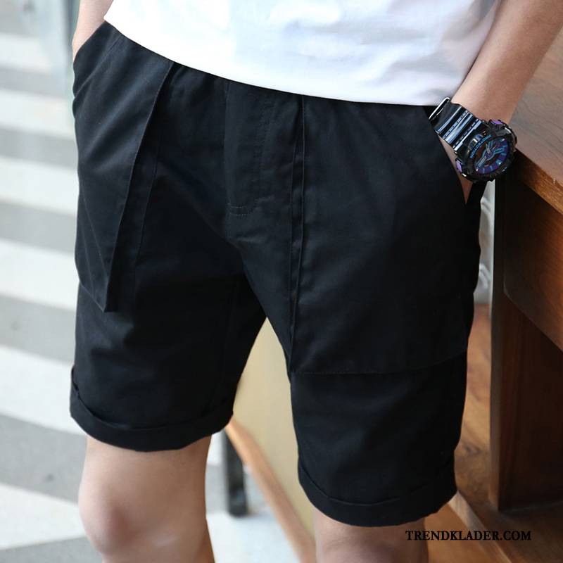 Shorts Herr Casual Trend Lösa Stor Stranden Sommar Army Grön