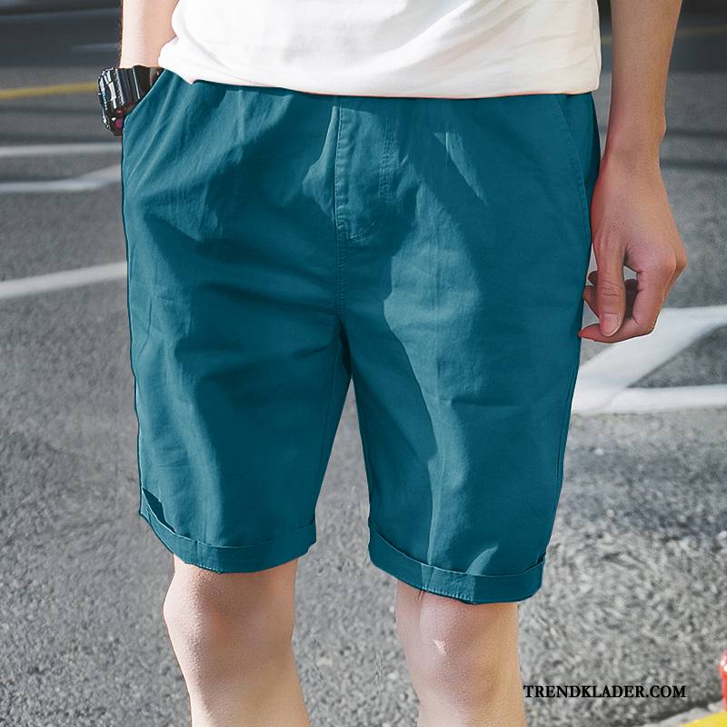 Shorts Herr Casual Trend Lösa Stor Stranden Sommar Army Grön