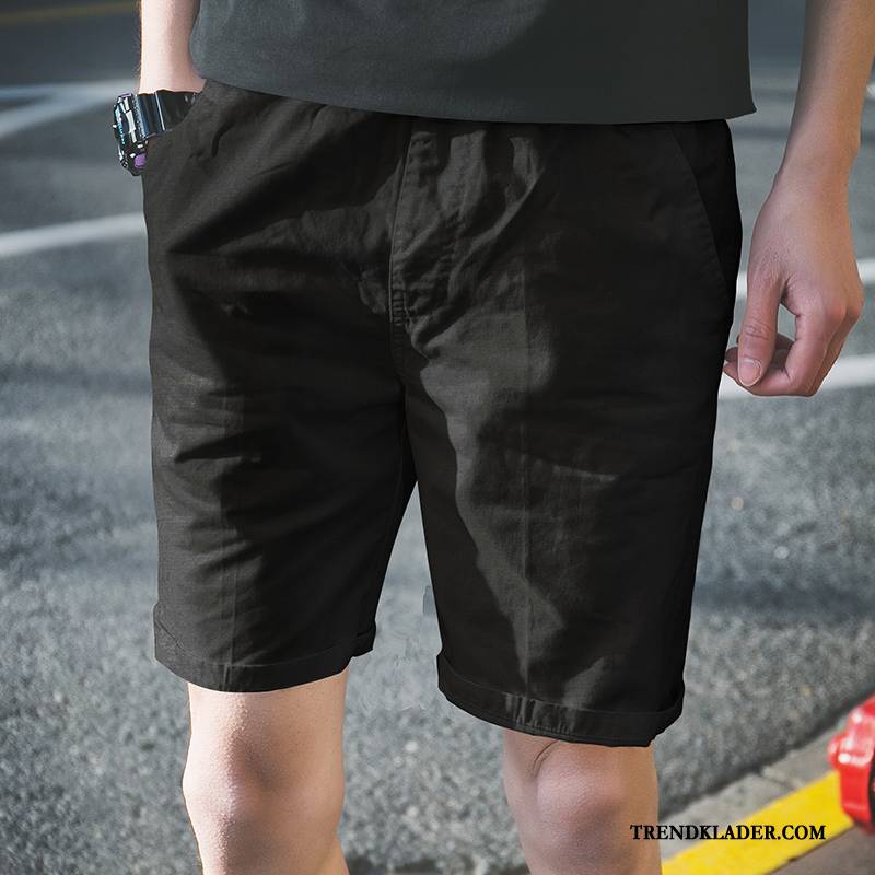 Shorts Herr Casual Trend Lösa Stor Stranden Sommar Army Grön