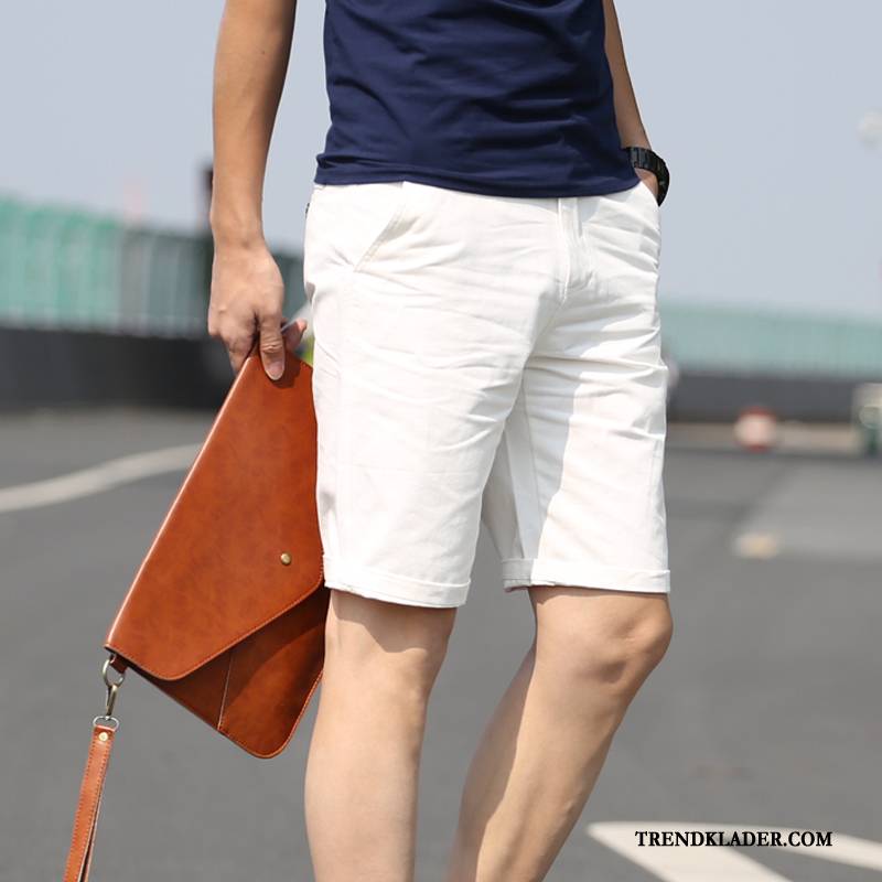 Shorts Herr Kortbyxor Casual Andningsbar Trend Sommar Stranden Till Khaki