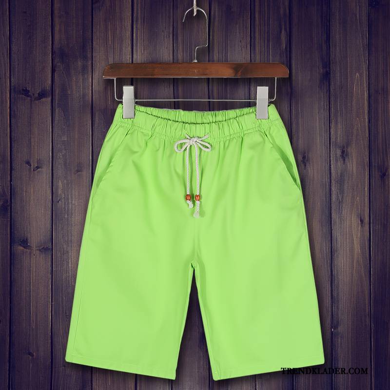 Shorts Herr Sport Bomull Casual Stranden Sommar Tryck