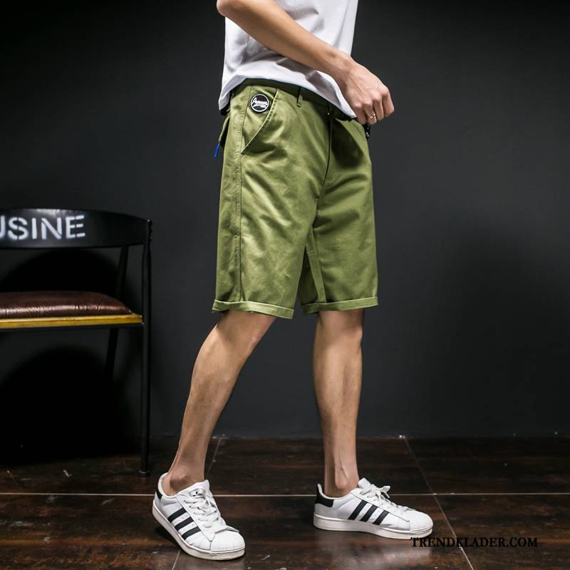 Shorts Herr Stranden Byxor Cargo Sommar Casual Trend Khaki