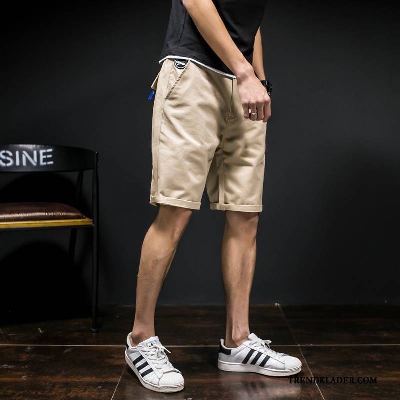 Shorts Herr Stranden Byxor Cargo Sommar Casual Trend Khaki