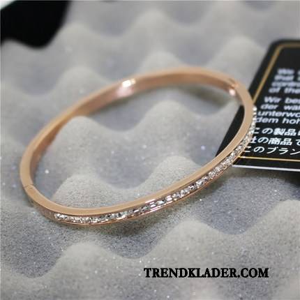 Armband Dam Färg Trend Rose Accessoar Guld