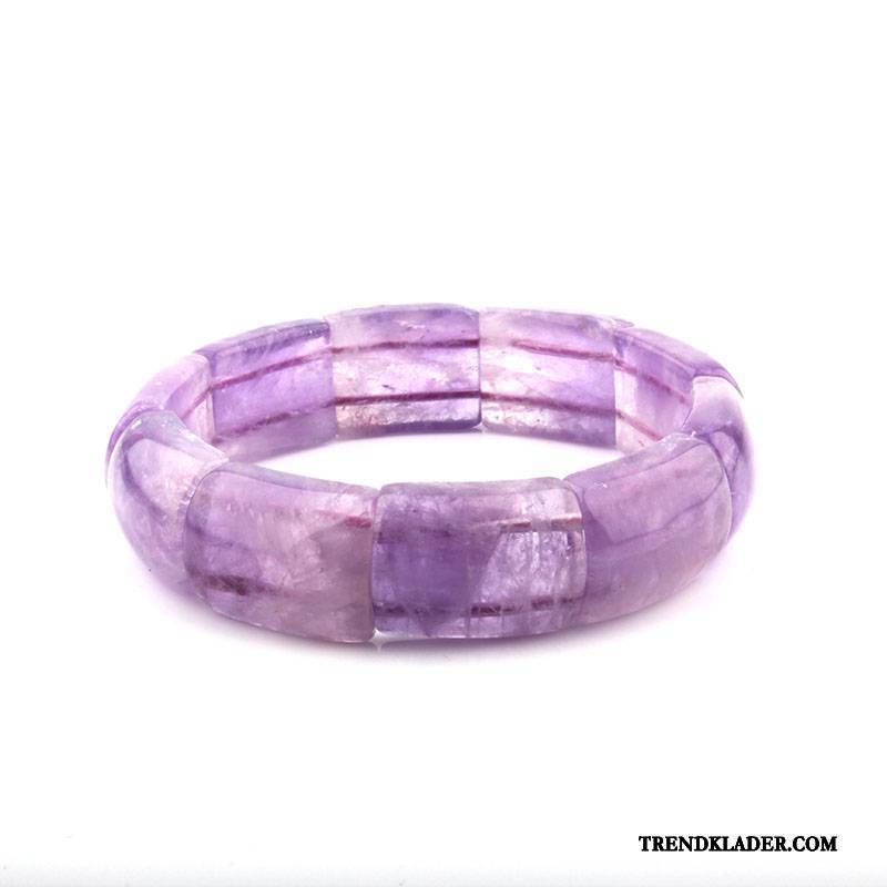 Armband Dam Kristall Accessoar Gåva Violett