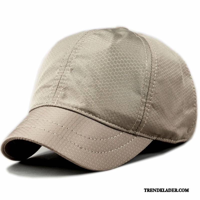 Hatt Herr Keps Basebollkeps Trend Snabbtorkande Sommar Mode Beige