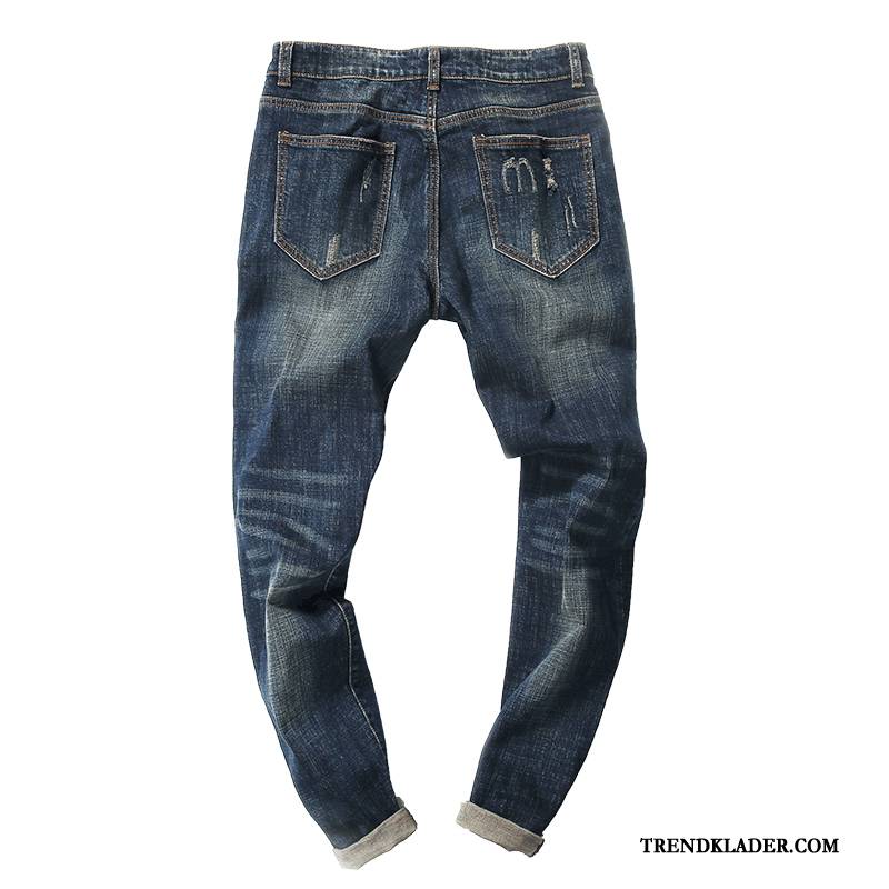 Jeans Herr Harlan Ungdom Trend Byxor Slim Fit Bovini Blå