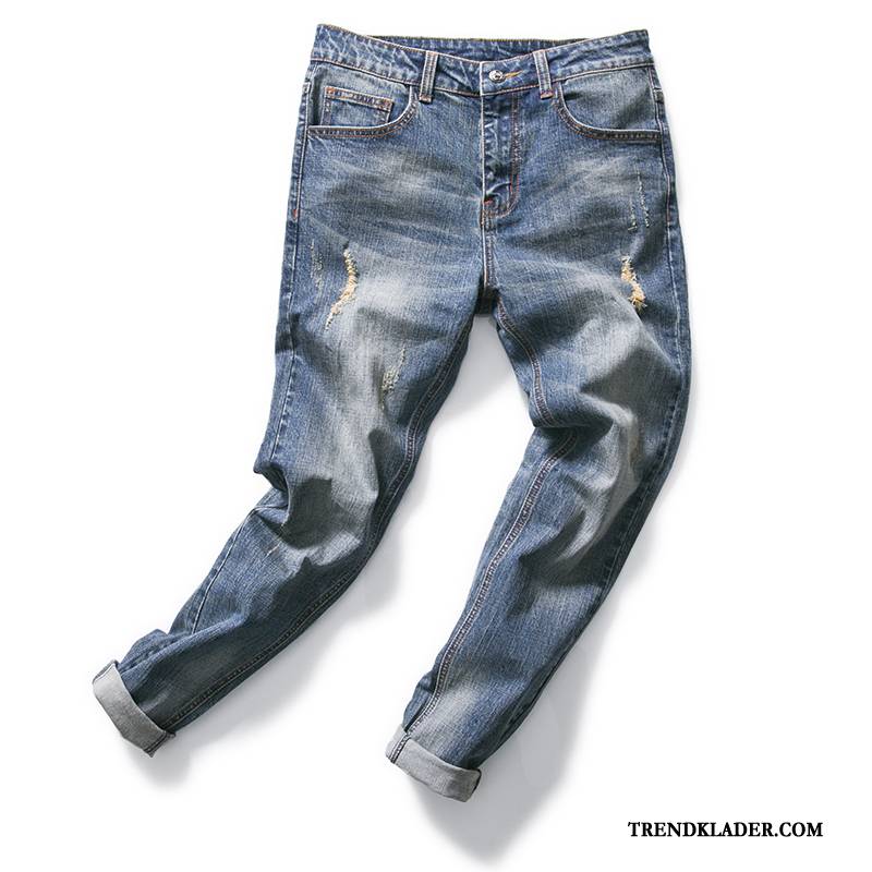 Jeans Herr Stretch Casual Bovini Rakt Trend Harlan